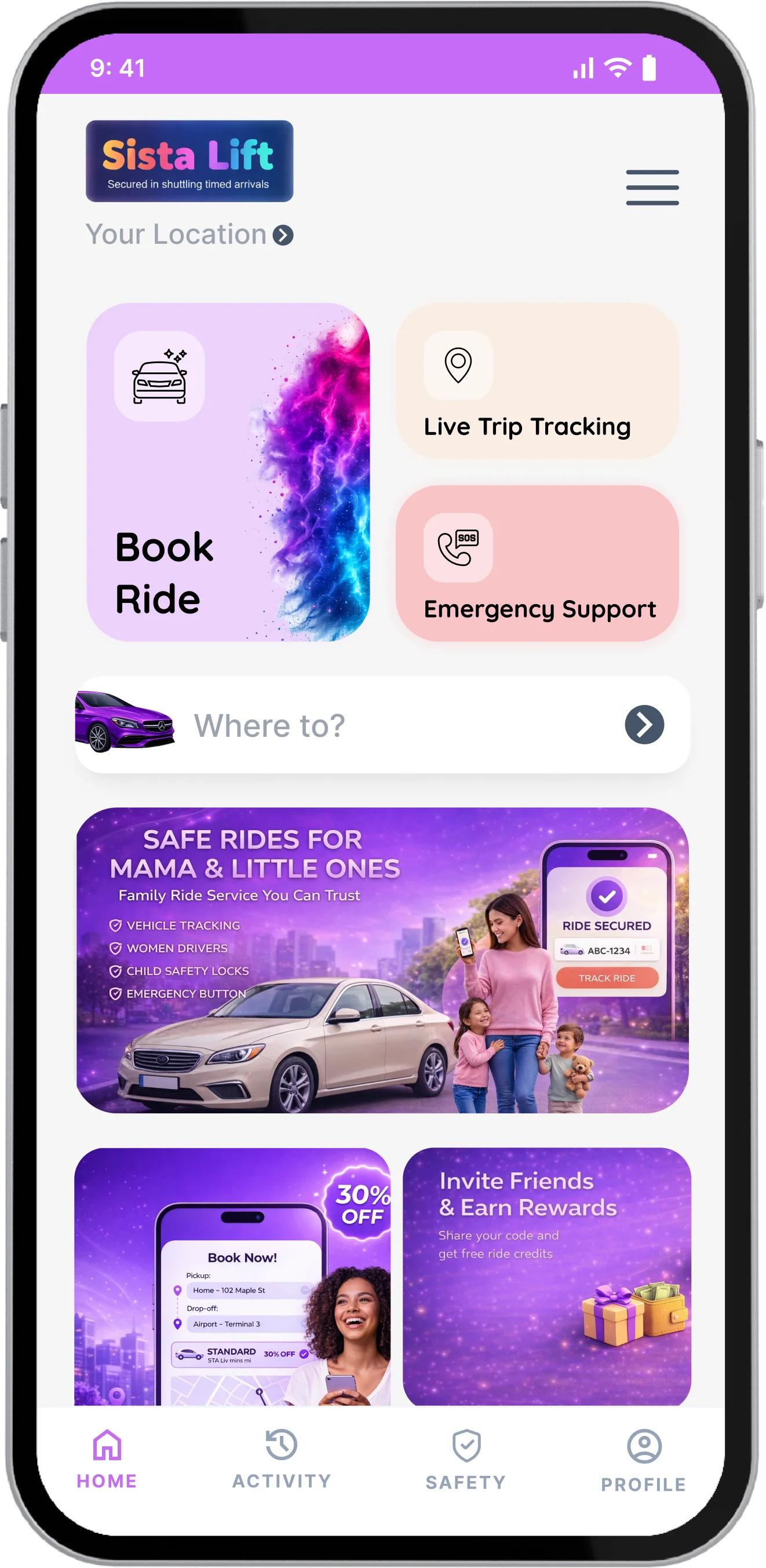 Sista Lift App
